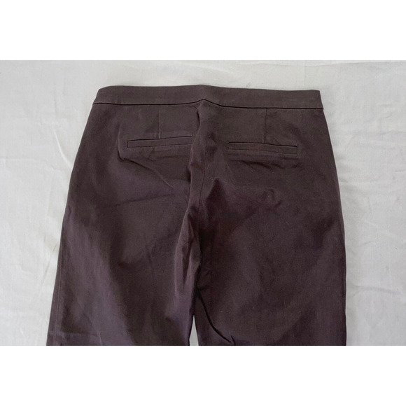 J Crew Martie Side Zip Stretch Weekend Chino Pants. Mahogany, Women's 2. GUC!! - Picture 5 of 5